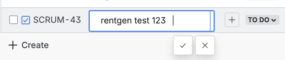 Jira API request used as input for Rentgen