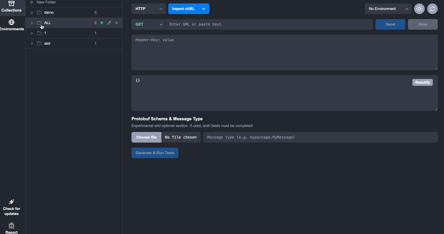 Rentgen flow: Test runned without ceremony